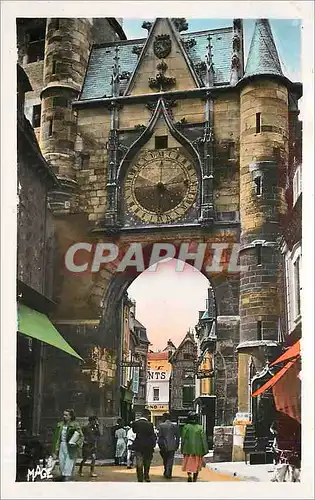Moderne Karte Auxerre porte de l'Horloge le cadran Solaire