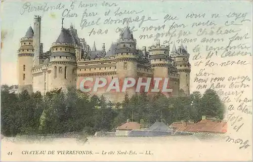 Ansichtskarte AK Chateau de Pierrefonds le cote Nord Est