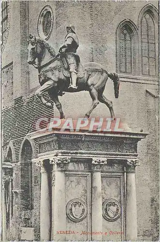 Cartes postales Venezia Monumento a Colleoni