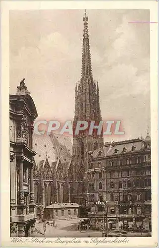 Cartes postales Wien Stock im Eisenplatz m Stephanskirche