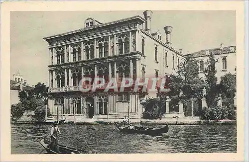 Cartes postales Venezia canal grande palazzo Vendramin Calergi