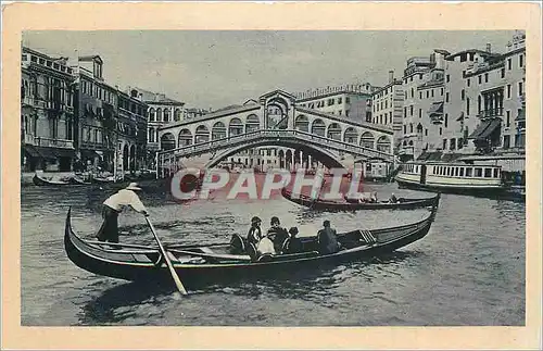 Cartes postales Venezia Ponte di Rialto