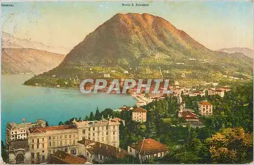 Cartes postales Lugano Monte S Salvatore