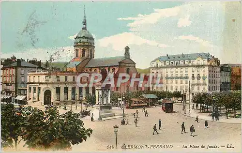 Cartes postales Clermont Ferrand la place de Jaude