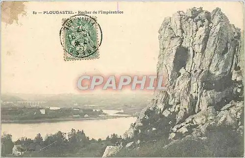 Cartes postales Plougastel Rocher de l'Imperatrice