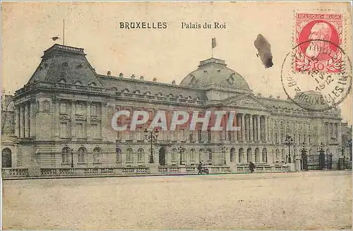 Cartes postales Bruxelles Palais du roi