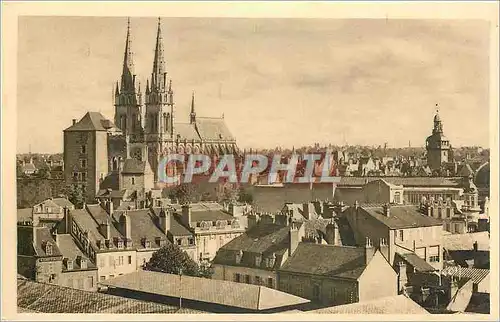 Cartes postales Moulins Allier la cathedrale et l'ancien chateau des Ducs de Bourbon