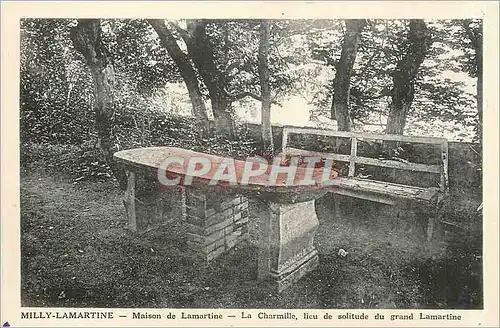 Cartes postales Milly Lamartine maison de Lamartine la Charmille lieu de solitude du grand Lamartine