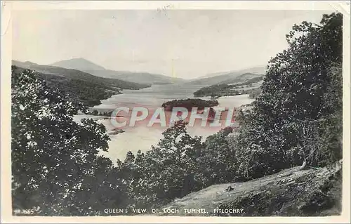 Ansichtskarte AK Queen's view of Loch Tummel Pitlochry
