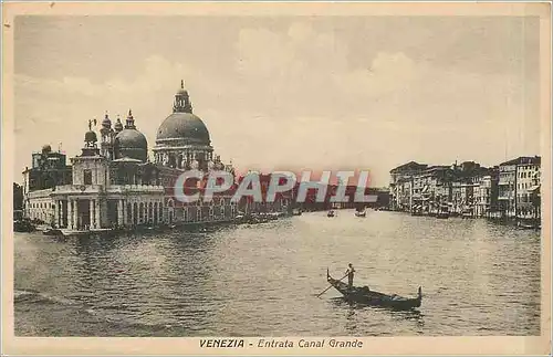 Cartes postales Venezia Entrata canal grande