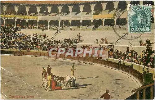 Cartes postales Corrida de toros Taureau