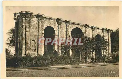 Ansichtskarte AK La Ville renaissante Reims Porte Mars Ancienne porte Gallo Romaine