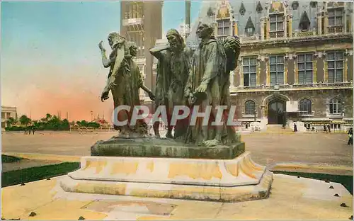 Cartes postales moderne Calais les Six Bourgeois