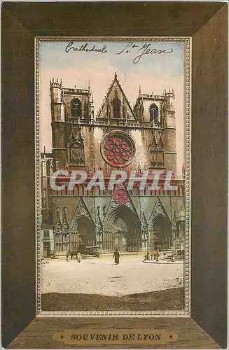 Cartes postales Souvenir de Lyon Cathedrale St Jean