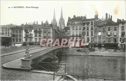 Ansichtskarte AK Bayonne pont Marengo