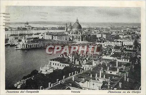 Cartes postales Panorama dal Campanile Venezia panorama vu du clocher