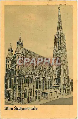Cartes postales Wien Stephanskirche