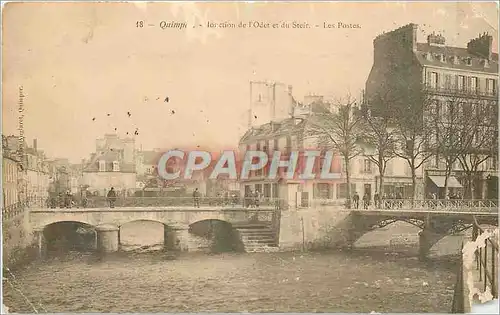 Cartes postales Quimper les postes