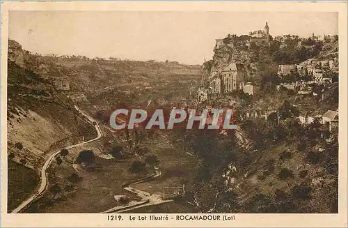 Cartes postales Le Lot illustree Rocamadour Lot