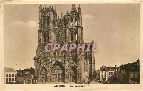 Cartes postales Amiens la cathedrale