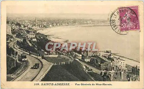 Ansichtskarte AK Sainte Adresse vue generale du Nice Havrais