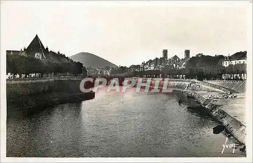 Ansichtskarte AK Besancon Doubs le Doubs au pont de Battant