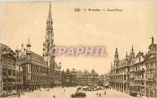 Cartes postales Bruxelles grand place