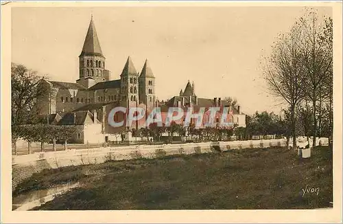 Cartes postales La Douce France Paray le Monial Saone et Loire la basilique du Sacre Coeur consacree en l'an 100