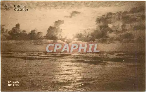 Cartes postales Ostende la mer