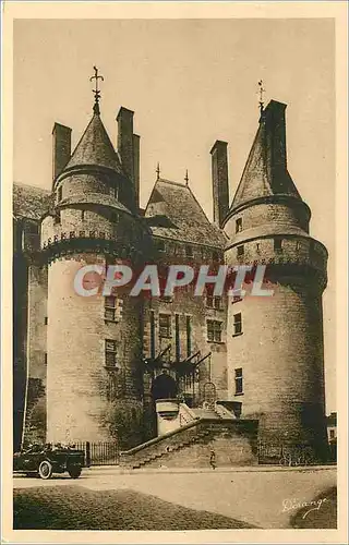 Cartes postales Langeais I et L mon hist XVs bati vers 1463 par ordre de Louis XI