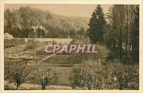Cartes postales Paray le Monial Saone et loire jardin du Monastere de la Visitation
