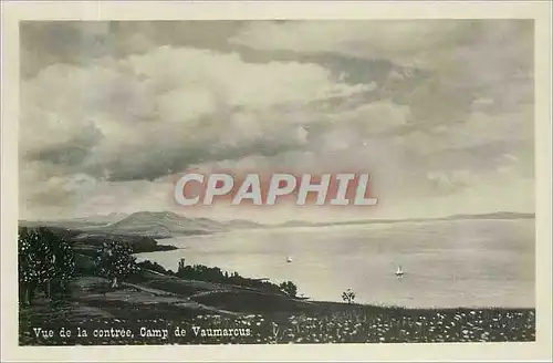 Cartes postales Vue de la contree Camp de Vaumarcus