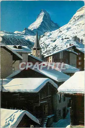 Cartes postales moderne Zermatt Matterhorn Mt Cervin