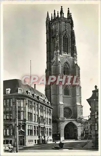 Moderne Karte Fribourg Cathedrale de St Nicolas