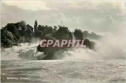 Moderne Karte Rheinfall Schweiz