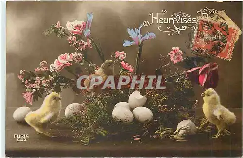 Cartes postales Heureuses Paques