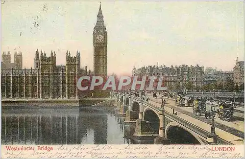 Cartes postales Westminster Bridge London