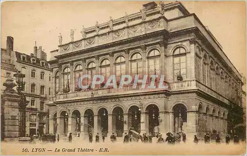 Ansichtskarte AK Lyon le grand Theatre