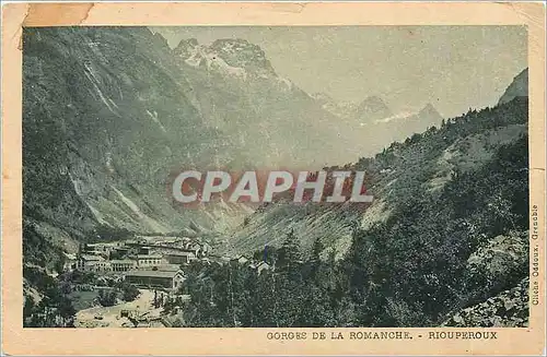 Cartes postales Gorges de la Romanche Riouperoux