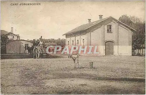 Cartes postales Camp d'Oberhoffer Militaria