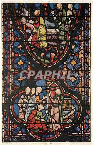 Cartes postales Legende de la croix l'imperatrice Helene rassemble les Juifs de Jerusalem et les interroge le Ju