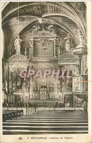 Ansichtskarte AK Betharram interieur de l'eglise