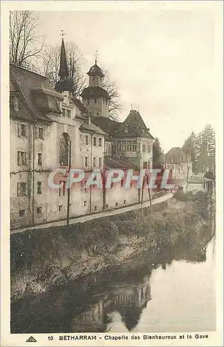 Cartes postales Betharram chapelle des Bienheureux et le gave