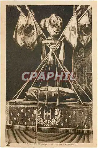 Cartes postales Pau le chateau le berceau d'Henri IV