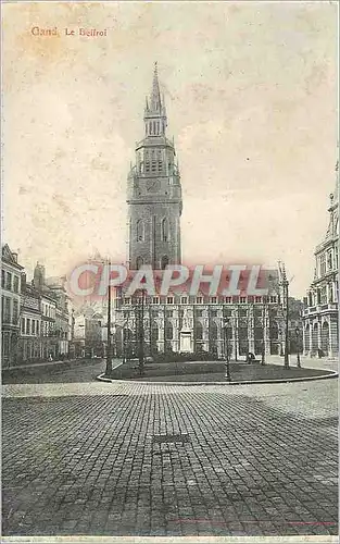 Cartes postales Gand le Beffroi