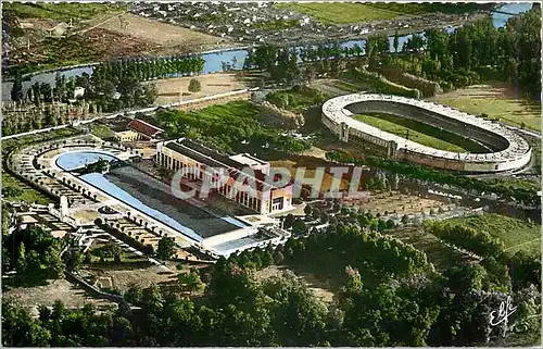 Cartes postales moderne Toulouse la ville rose grande piscine municipale et stadium vue aerienne