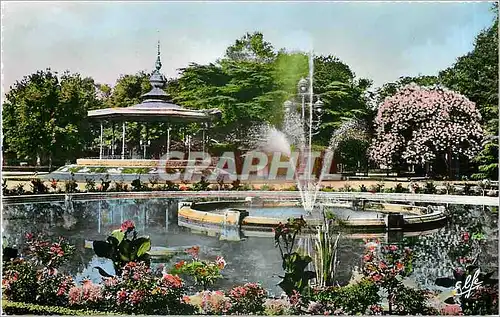Cartes postales moderne Toulouse la ville rose le bassin du grand rond et Kiosque