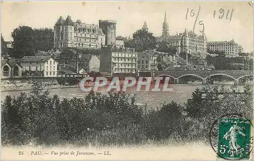 Cartes postales Pau vue prise de Jurancon