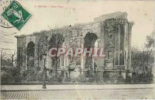 Cartes postales Reims porte Mars