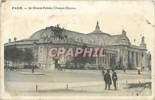 Ansichtskarte AK Paris le grand palais Champs Elysees